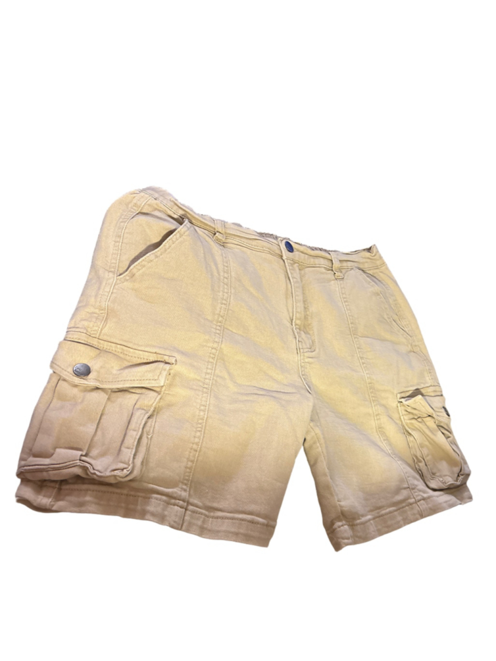 Women's Elleven Cargo Shorts Beige Size XL
